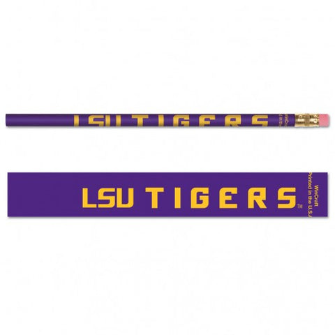 LSU 6-Pack Pencils
