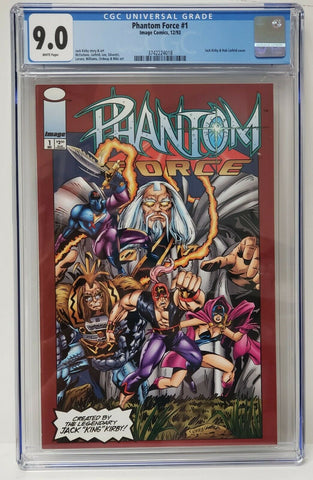 Phantom Force Issue #1 December 1993 CGC Graded 9.0 Comic Books