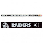 Raiders 6-Pack Pencils