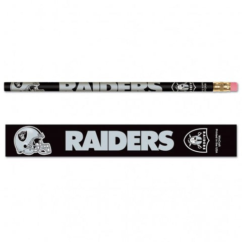 Raiders 6-Pack Pencils