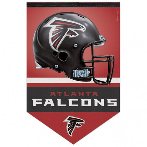 Falcons Felt Banner Premium 17"x26"