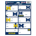 Michigan Gift Tag Sheet