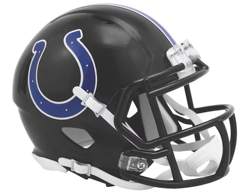 Colts Mini Helmet Speed On-Field Alternate 2023 Black Indiana Nights