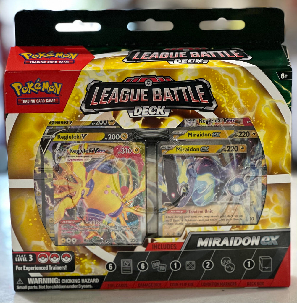 Pokémon - Deck Combat de ligue - Miraidon-ex et Regieleki-VMAX - LilloJEUX