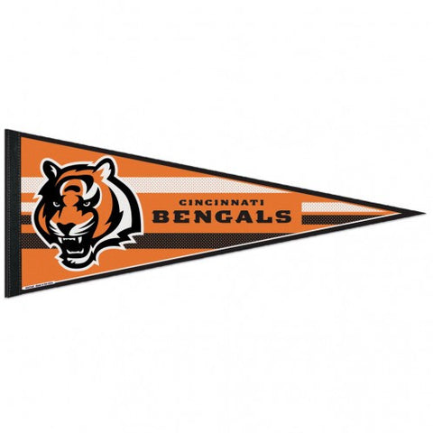 Bengals Triangle Pennant 12"x30"