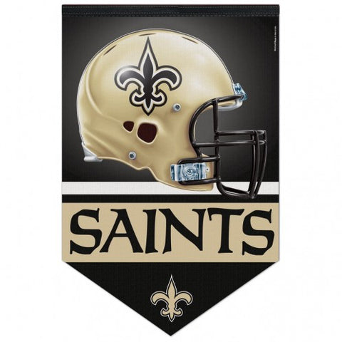 Saints Felt Banner Premium 17"x26"