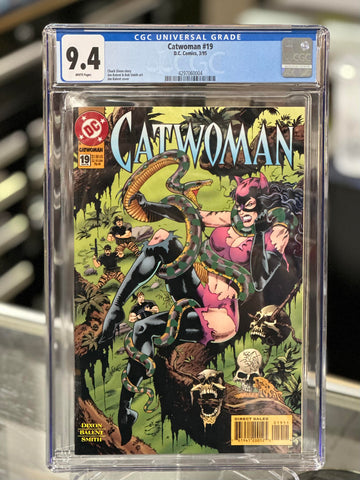 Catwoman Issue #19 March 1995 CGC Graded 9.4 Comic Book