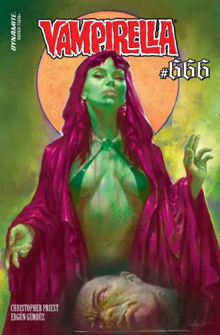 Vampirella Issue #666 February 2024 Ultraviolet Cover Comic Book