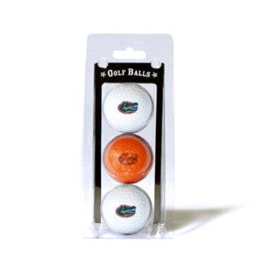 Gators 3-Pack Golf Ball Clamshell