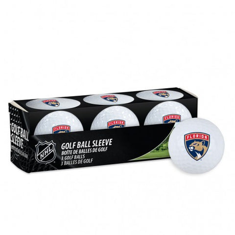 Panthers 3-Pack Golf Ball Set White NHL