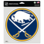 Sabres 8x8 DieCut Decal Color