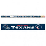 Texans 6-Pack Pencils