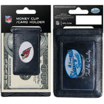 Cardinals Leather Cash & Cardholder Magnetic Logo NFL