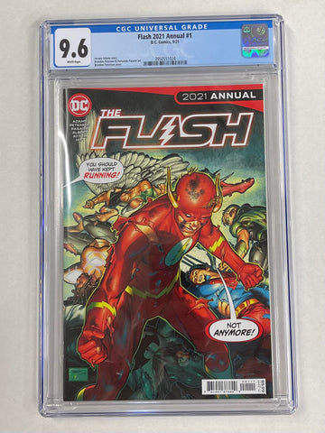 Flash Annual Issue #1 2021 Cover A CGC Graded 9.6 Comic