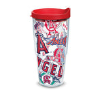 Angels 24oz All Over Tervis w/ Lid