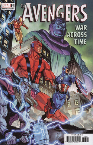 Avengers: War Across Time Issue #3 March 2023 Caselli Variant Cover Comic Book