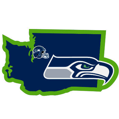 Seahawks Decal Home State