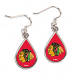 Blackhawks Earrings Dangle Tear