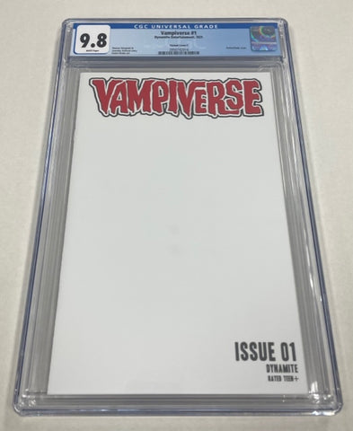 Vampiverse Issue #1 2021 Cover F CGC Graded 9.8 Comic Book