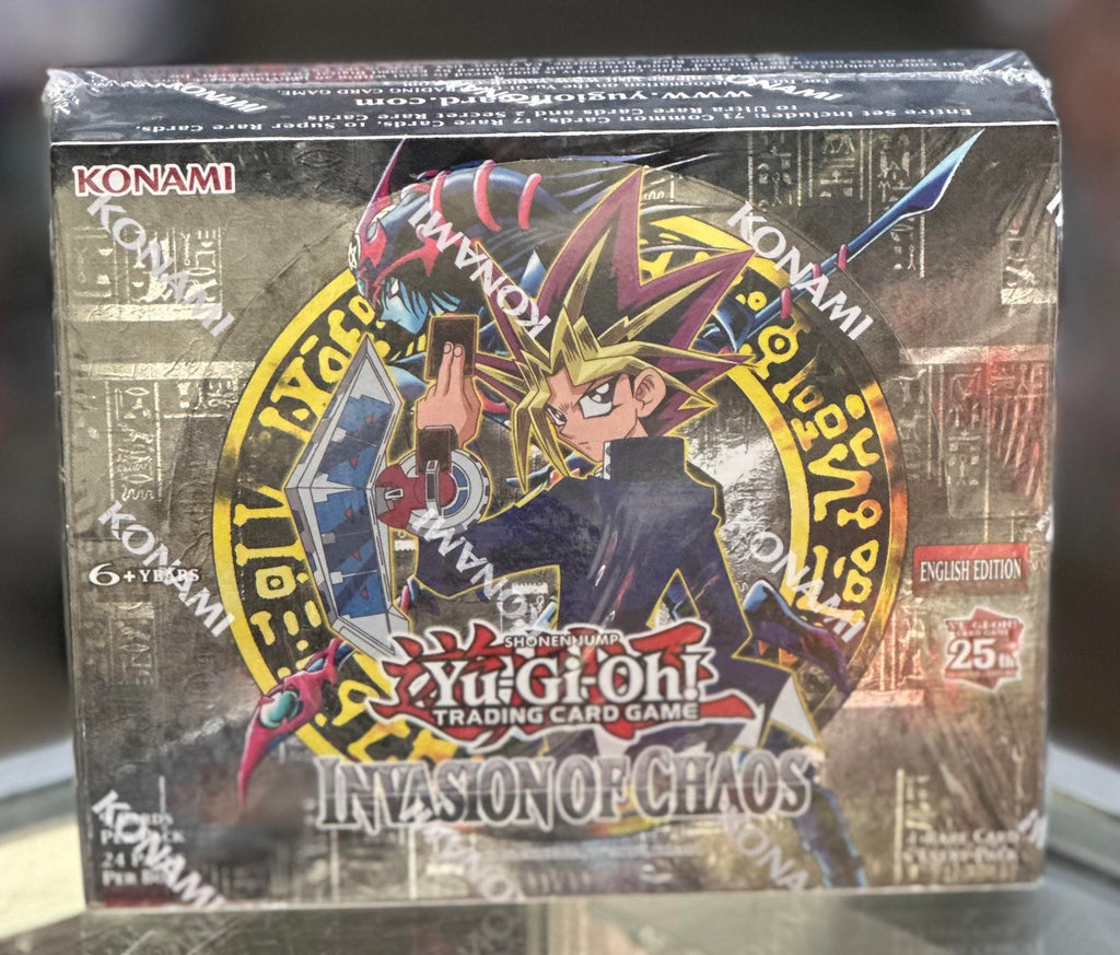 Yu-Gi-Oh Invasion of Chaos 25th Anniversary Booster Box JP Sports Yu-Gi-Oh Invasion of Chaos 25th Anniversary Booster Box JP Sports