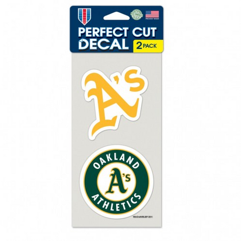Athletics 4x8 2-Pack Decal