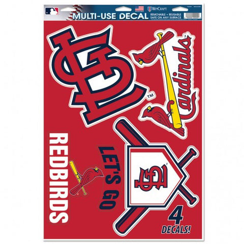 Cardinals 11x17 Cut Decal MLB