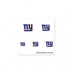 Giants Nail Tattoos 4-Pack NFL