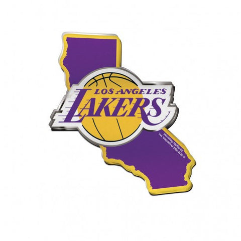 Lakers Auto Emblem Acrylic State