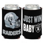Raiders Can Coolie Slogan "Just Win Baby"