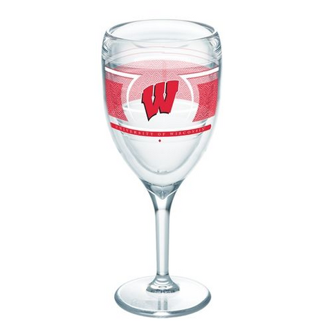Wisconsin 9oz Stemmed Wine Glass Tervis