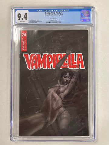 Vampirella Issue #24 2021 Cover F Incentive CGC Graded 9.4 Comic Book