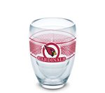 Cardinals 9oz Stemless Wine Glass Tervis NFL